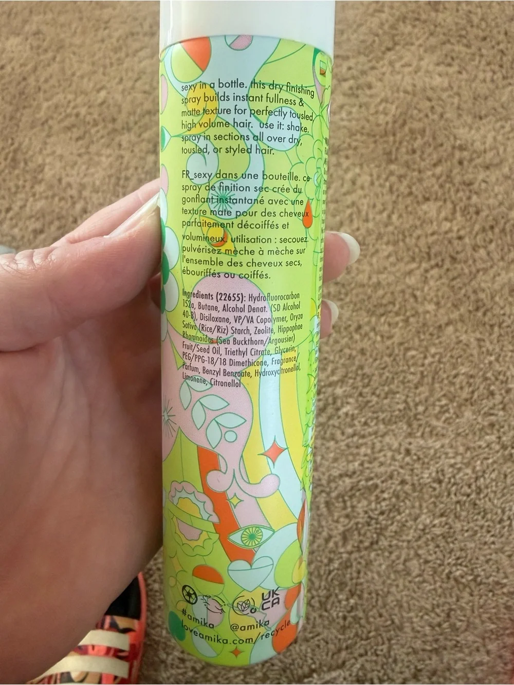 Amika un done texture spray